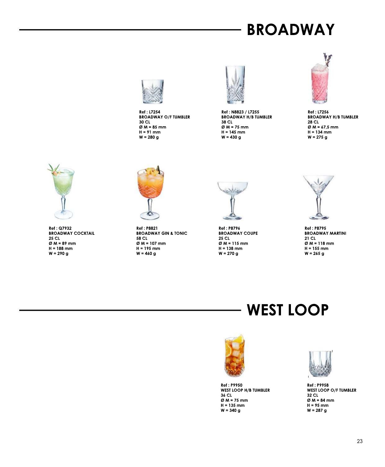 Broadway — catalogue page 1