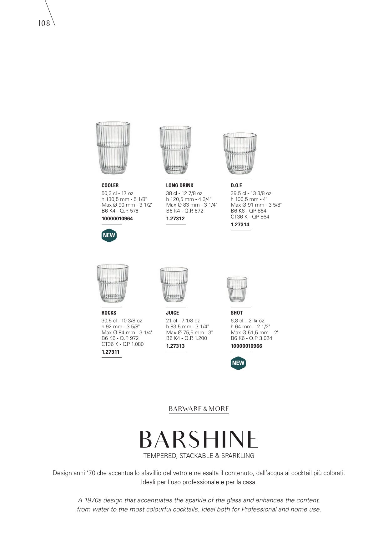 Barglass — catalogue page 2