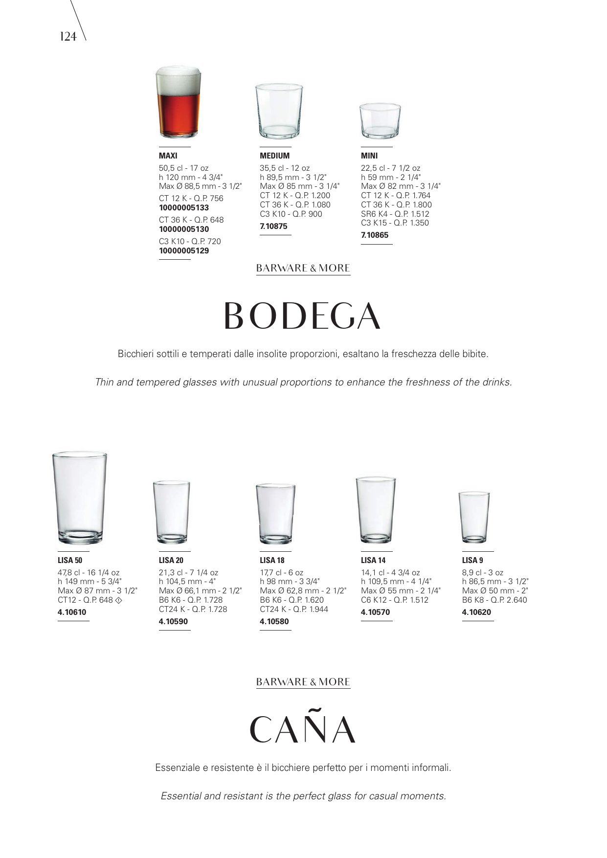 Bodega — catalogue page 1