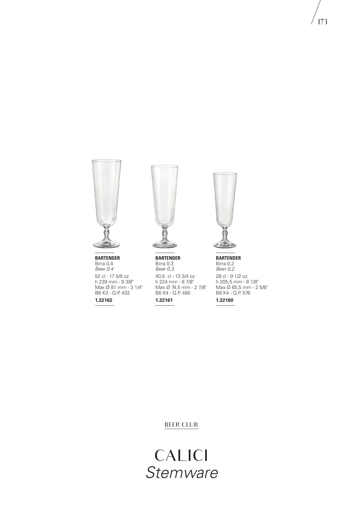 Bartender Beer — catalogue page 1