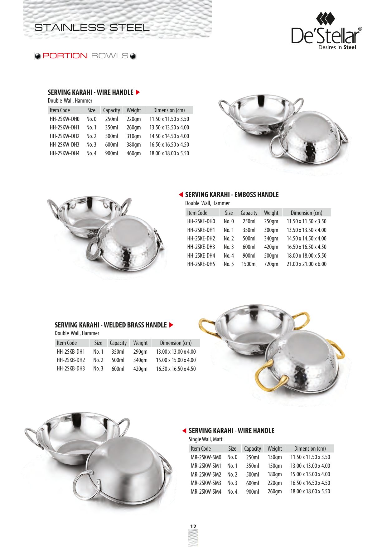 Serving Karahi - Emboss Handle — catalogue page 2