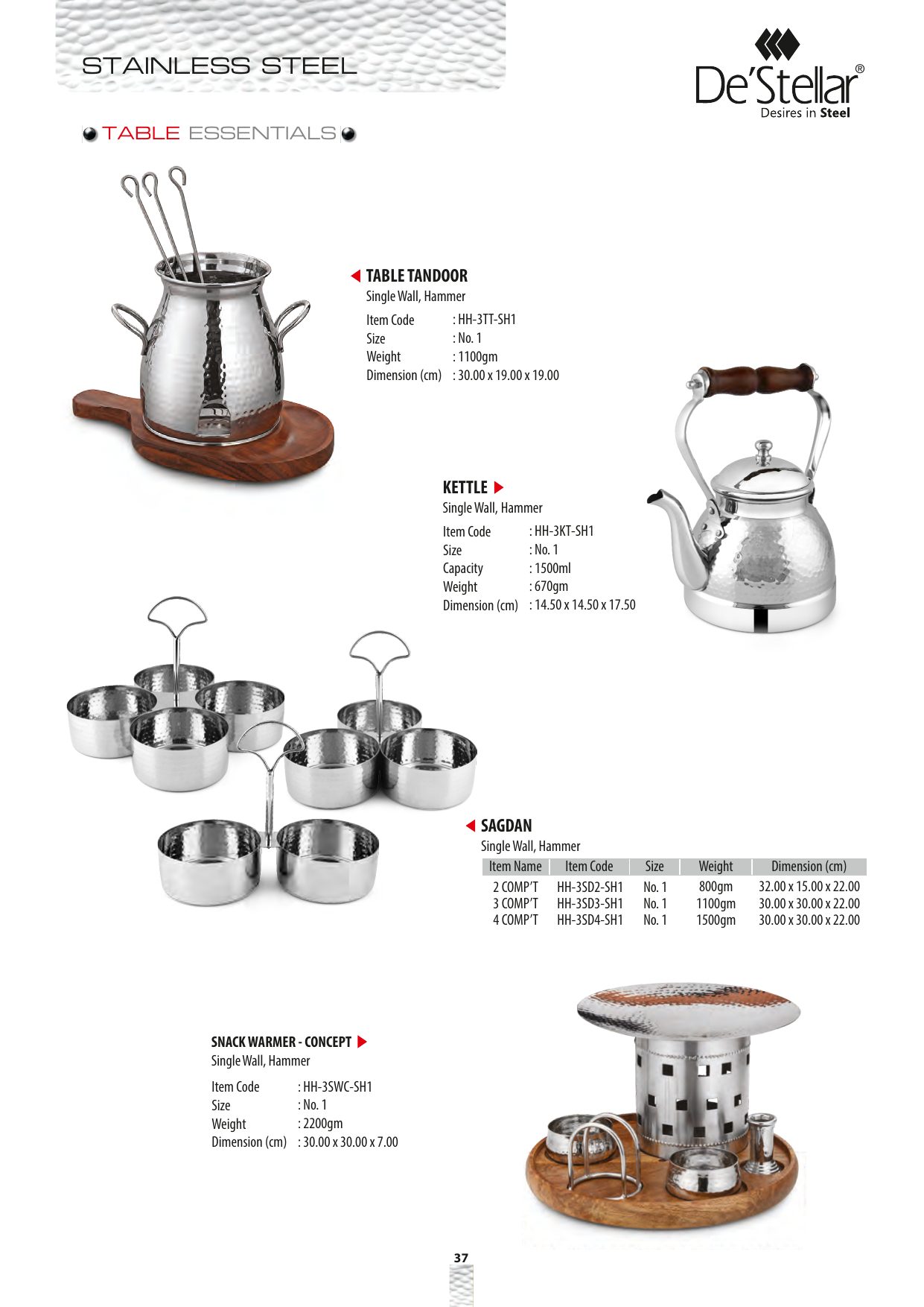 Rectangular Cart — catalogue page 2