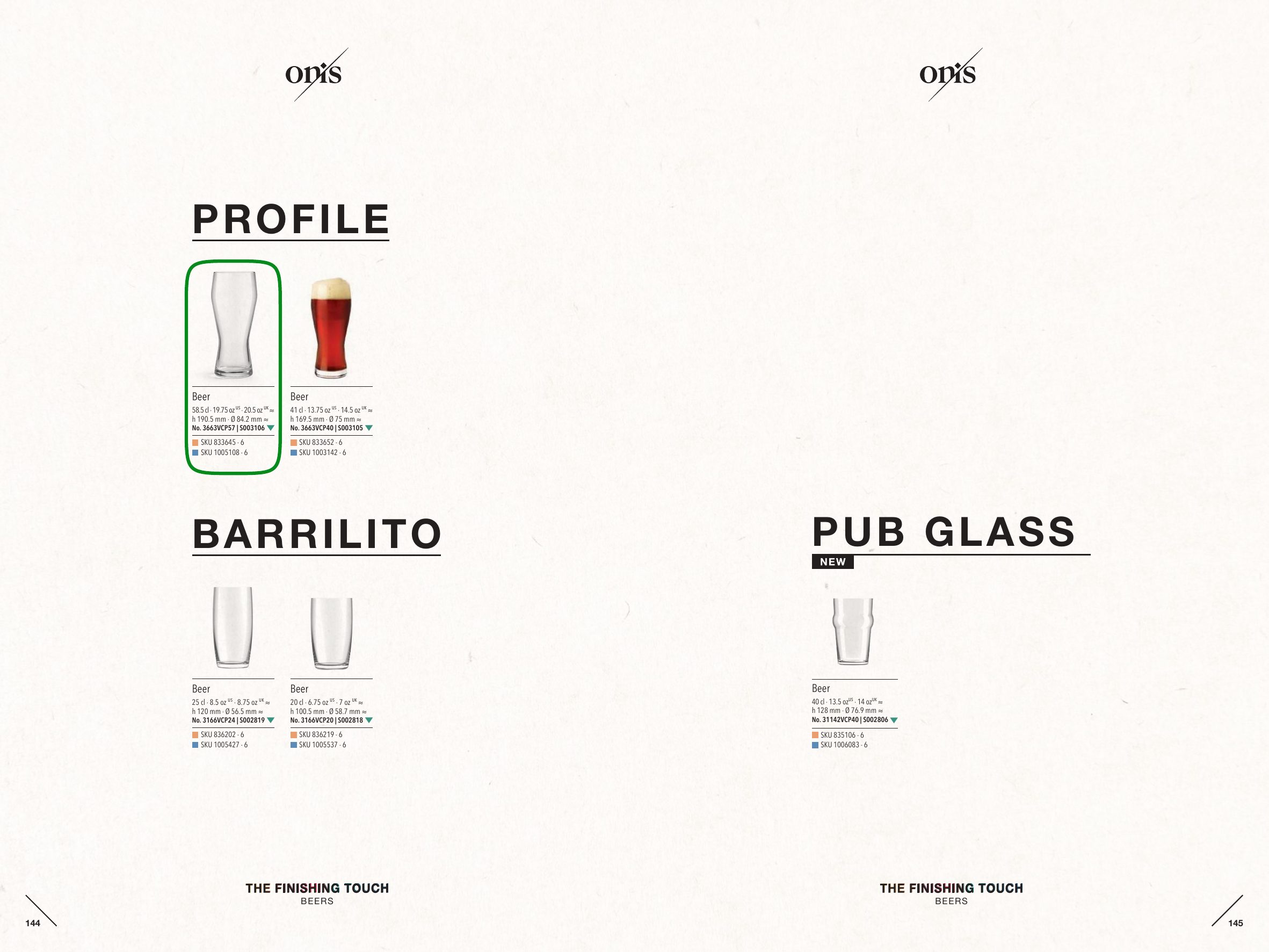 Profile — catalogue page 1