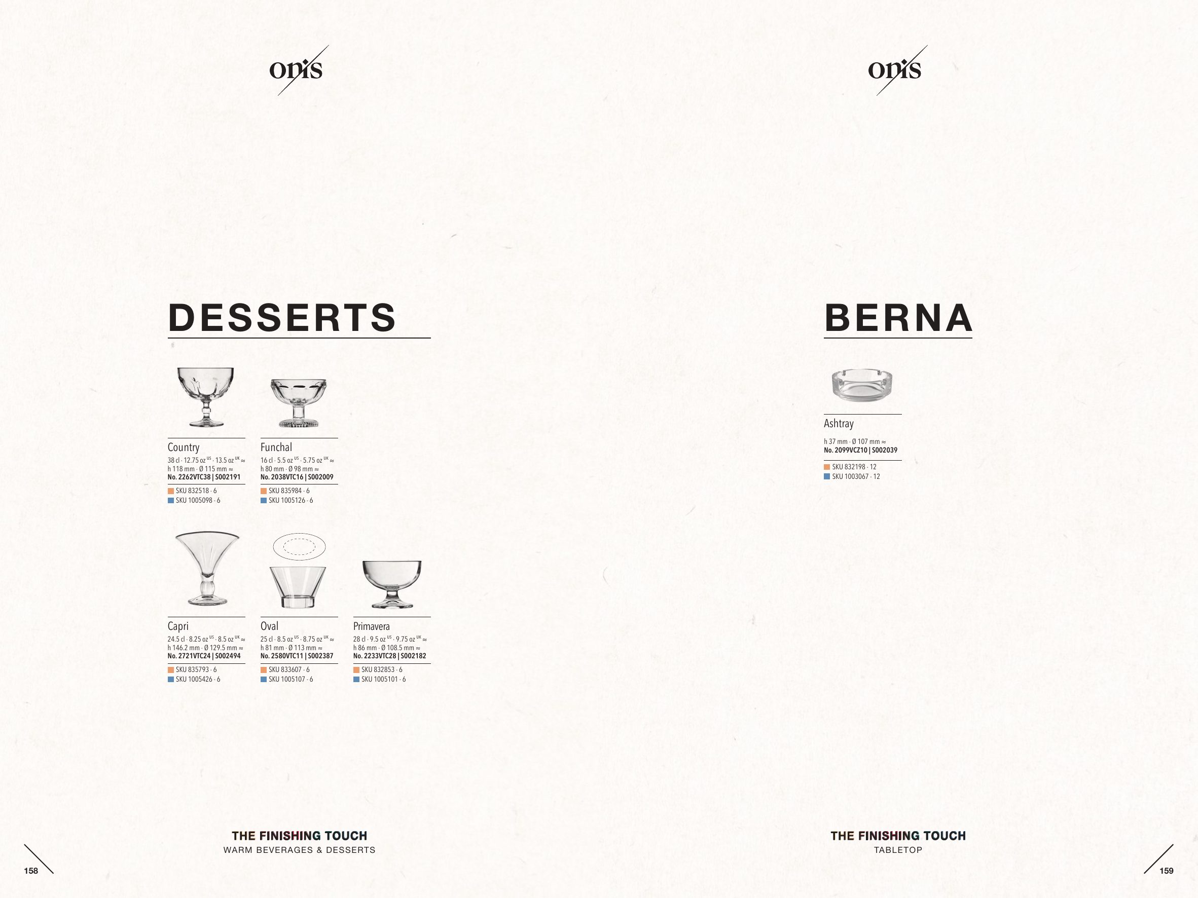 Desserts — catalogue page 1