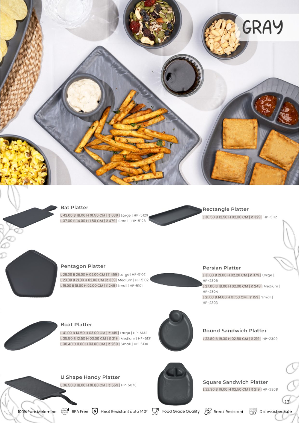 Vital Series – Gray — catalogue page 1