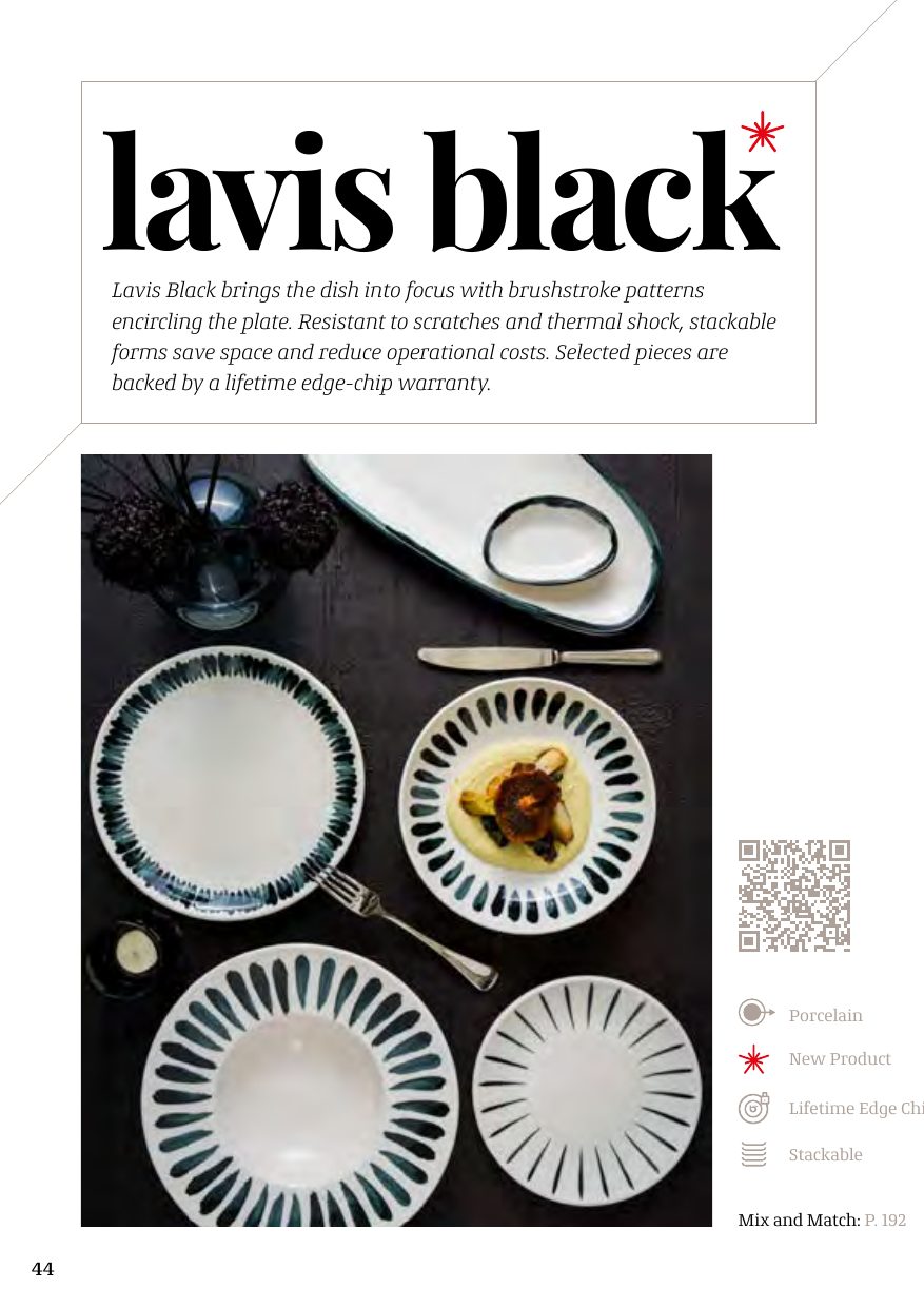 Lavis Black — catalogue page 1