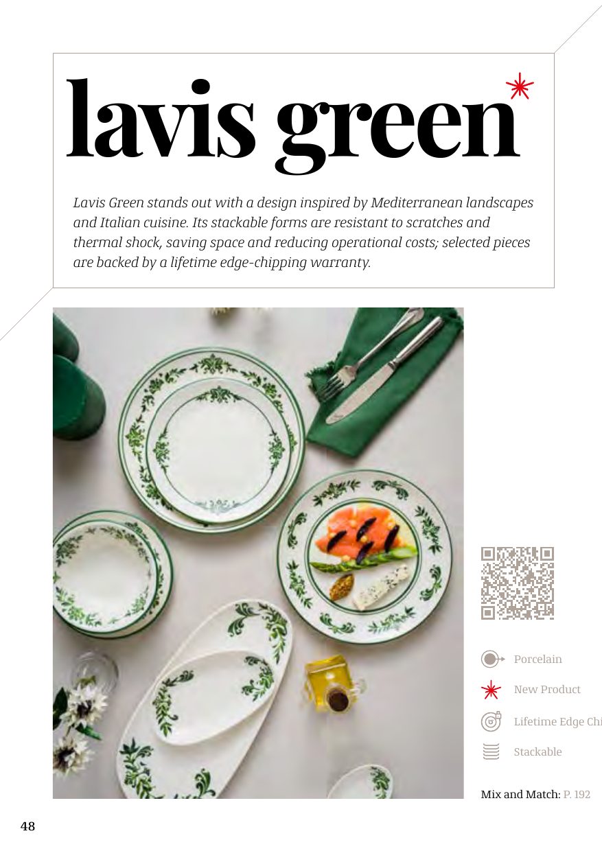 Lavis Green — catalogue page 1