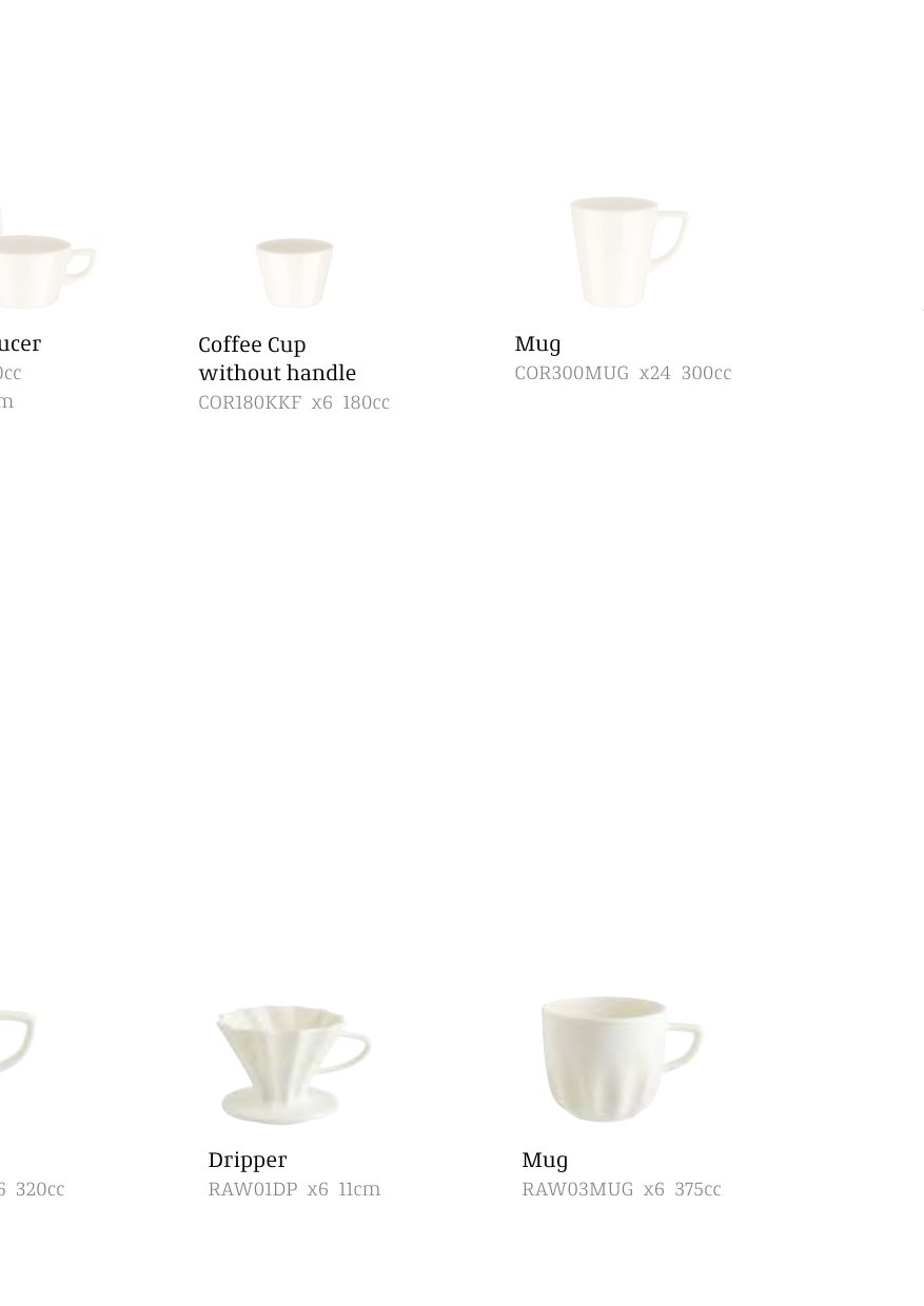 Tea & Coffee Products — catalogue page 6