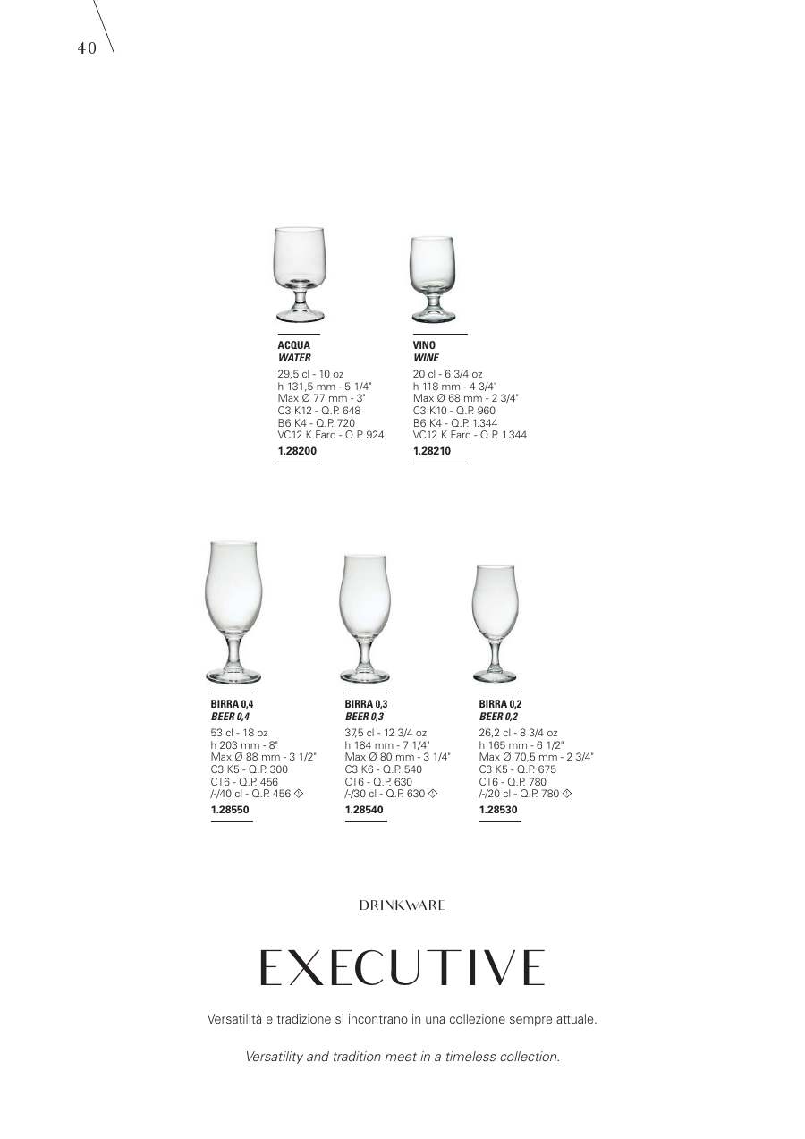 Bormioli Rocco Bormioli Rocco Glassware 2025 page — page 42