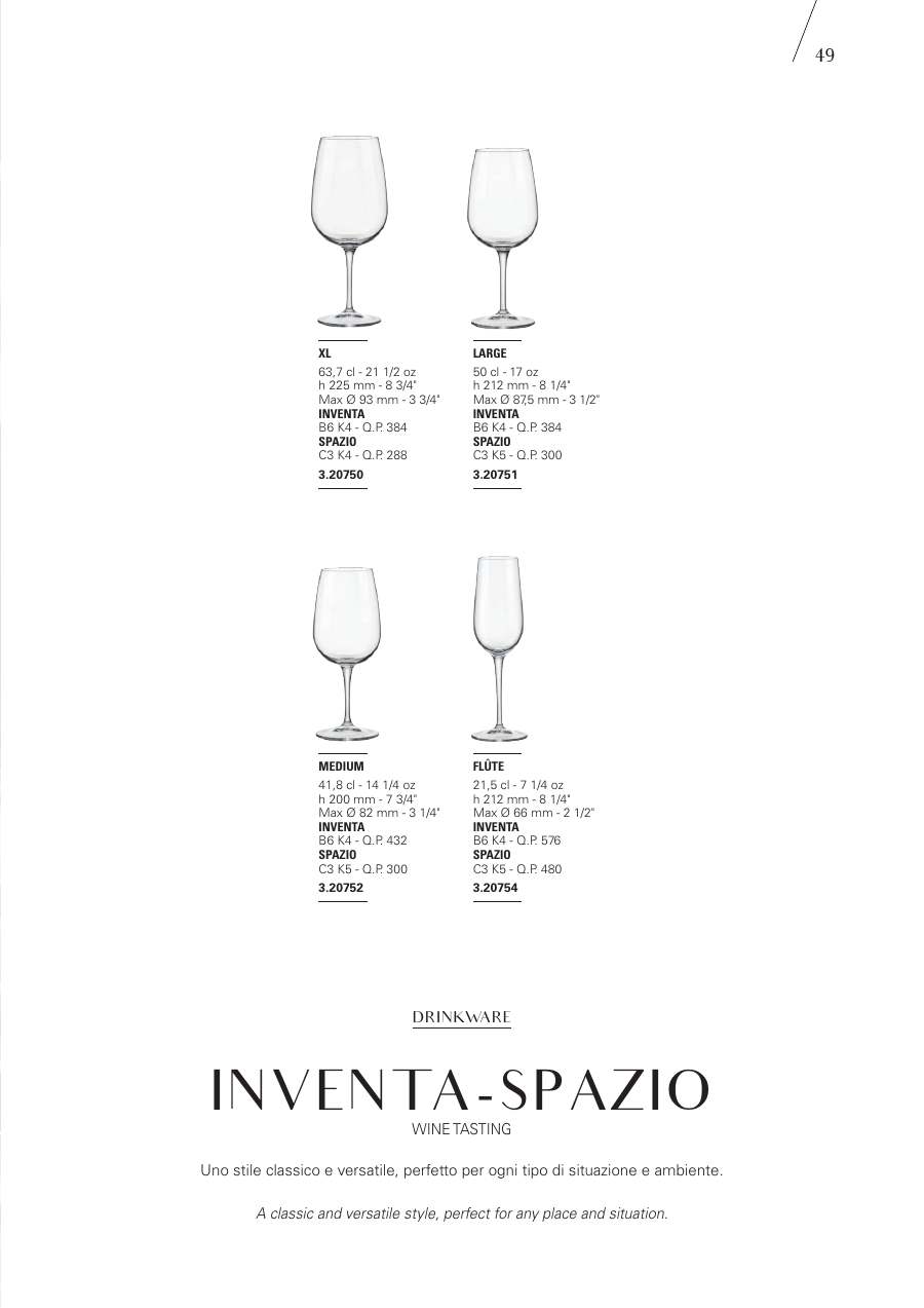 Bormioli Rocco Bormioli Rocco Glassware 2025 page — page 51