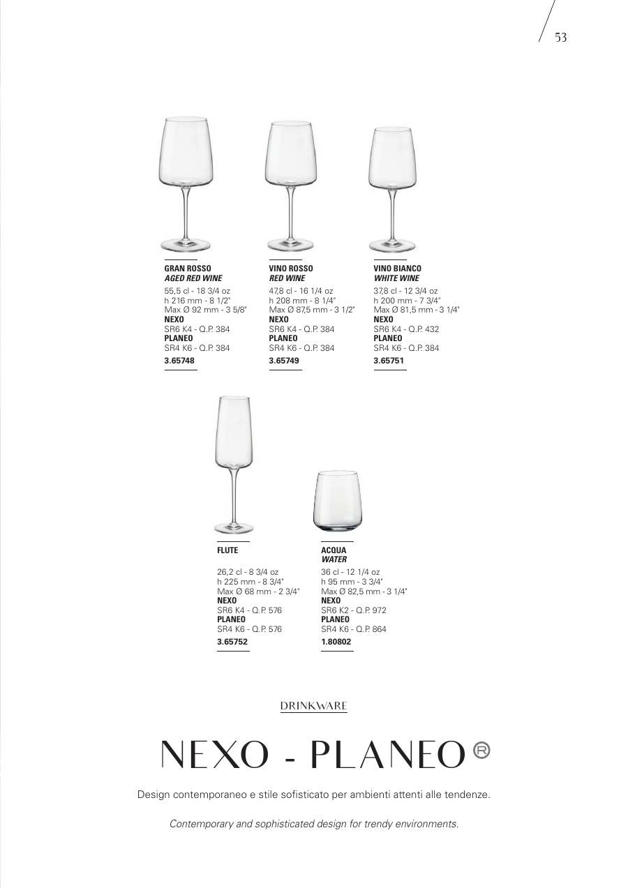 Bormioli Rocco Bormioli Rocco Glassware 2025 page — page 55