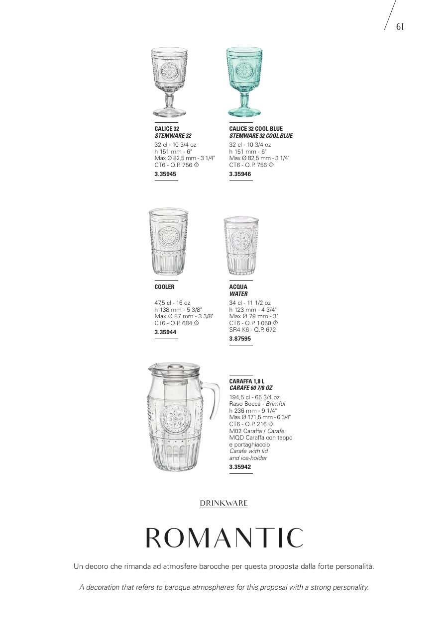 Bormioli Rocco Bormioli Rocco Glassware 2025 page — page 63