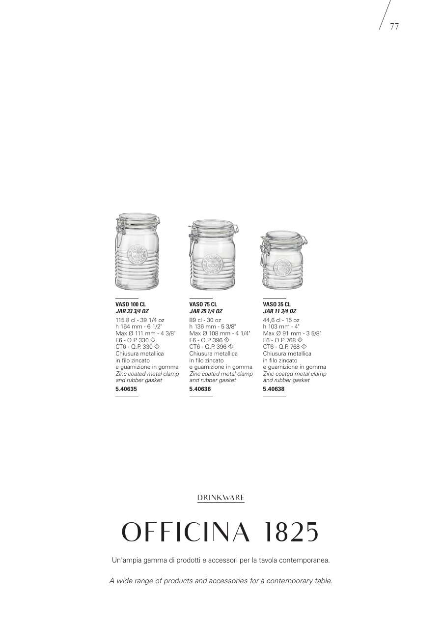 Bormioli Rocco Bormioli Rocco Glassware 2025 page — page 79