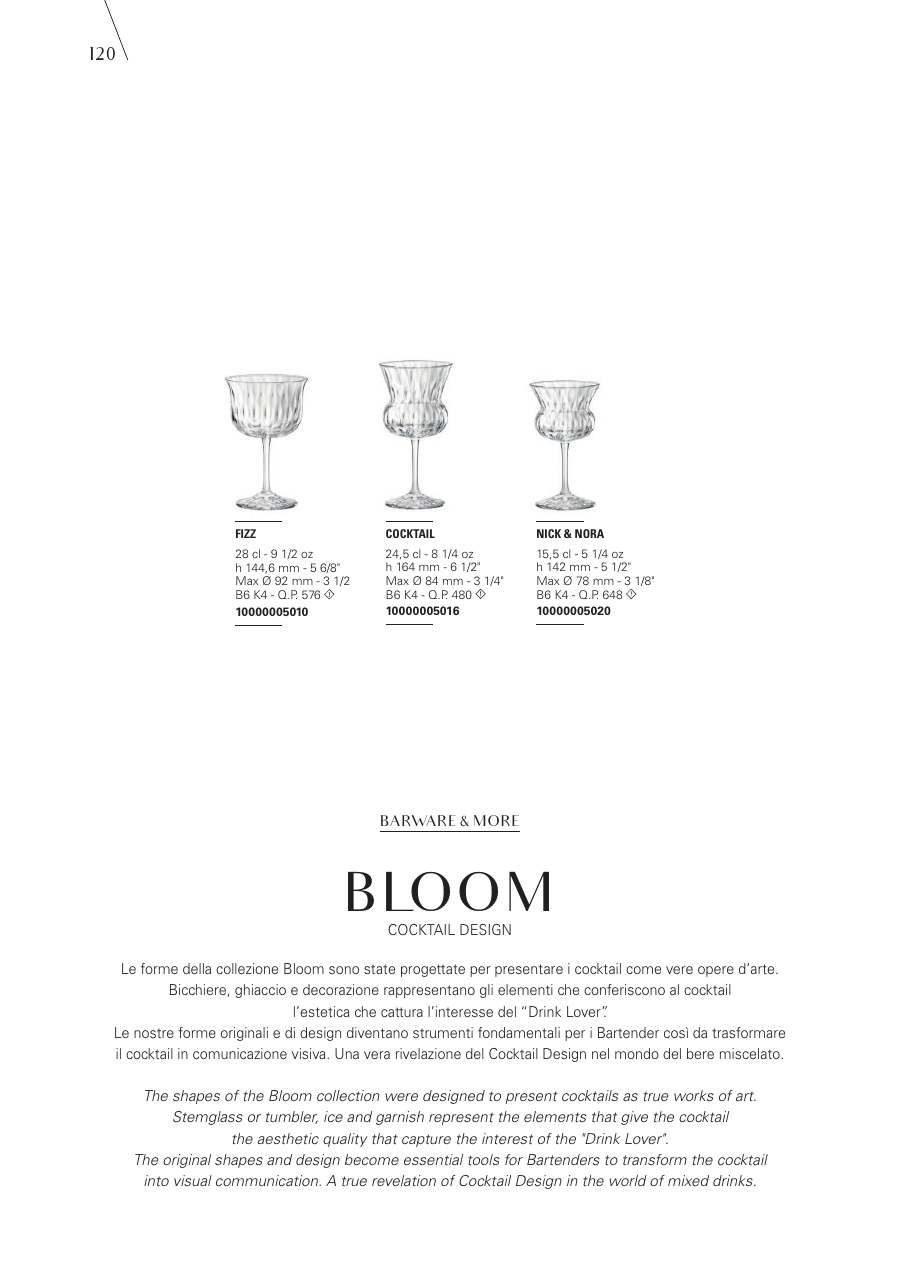 Bormioli Rocco Bormioli Rocco Glassware 2025 page — page 122