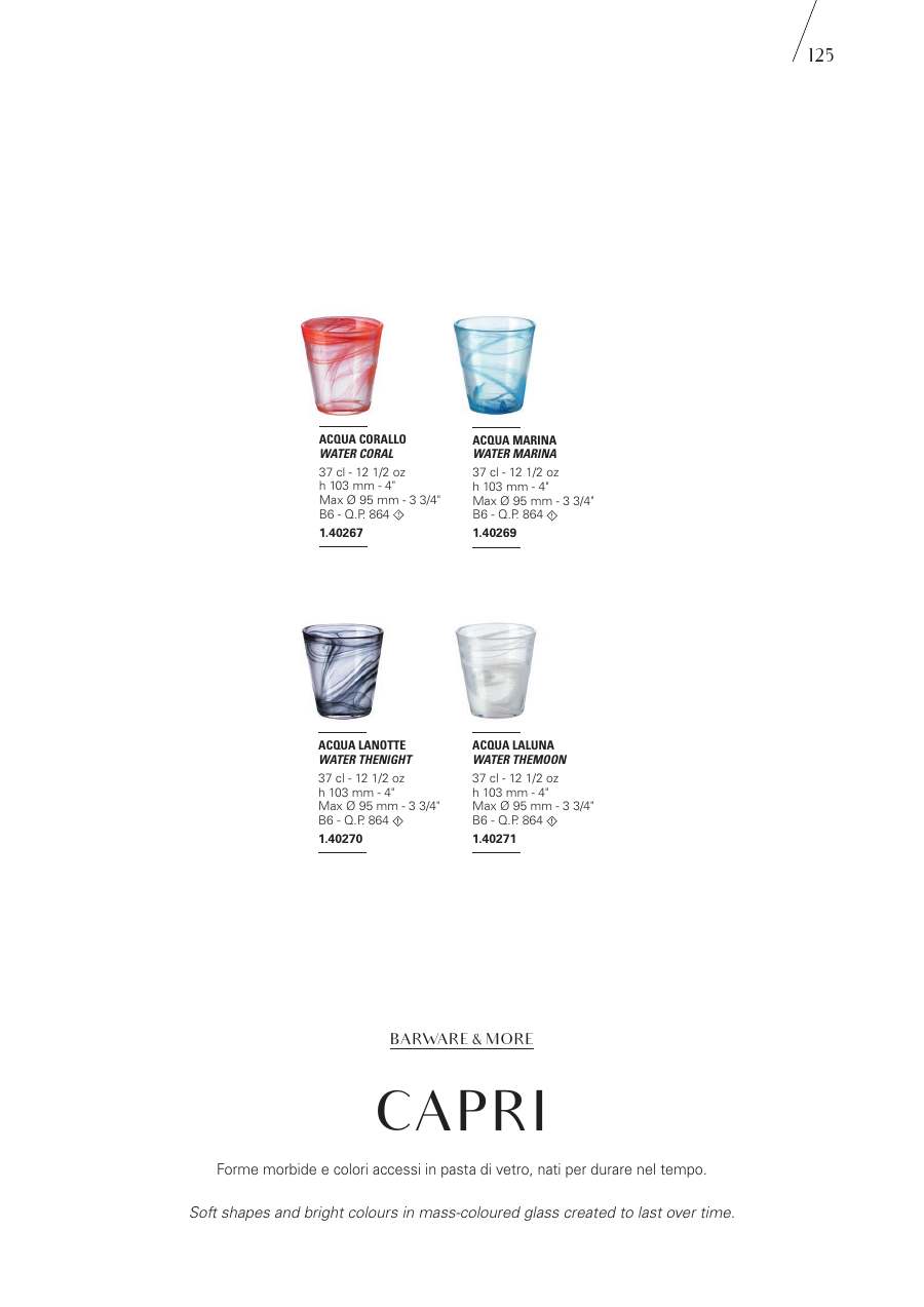 Bormioli Rocco Bormioli Rocco Glassware 2025 page — page 127