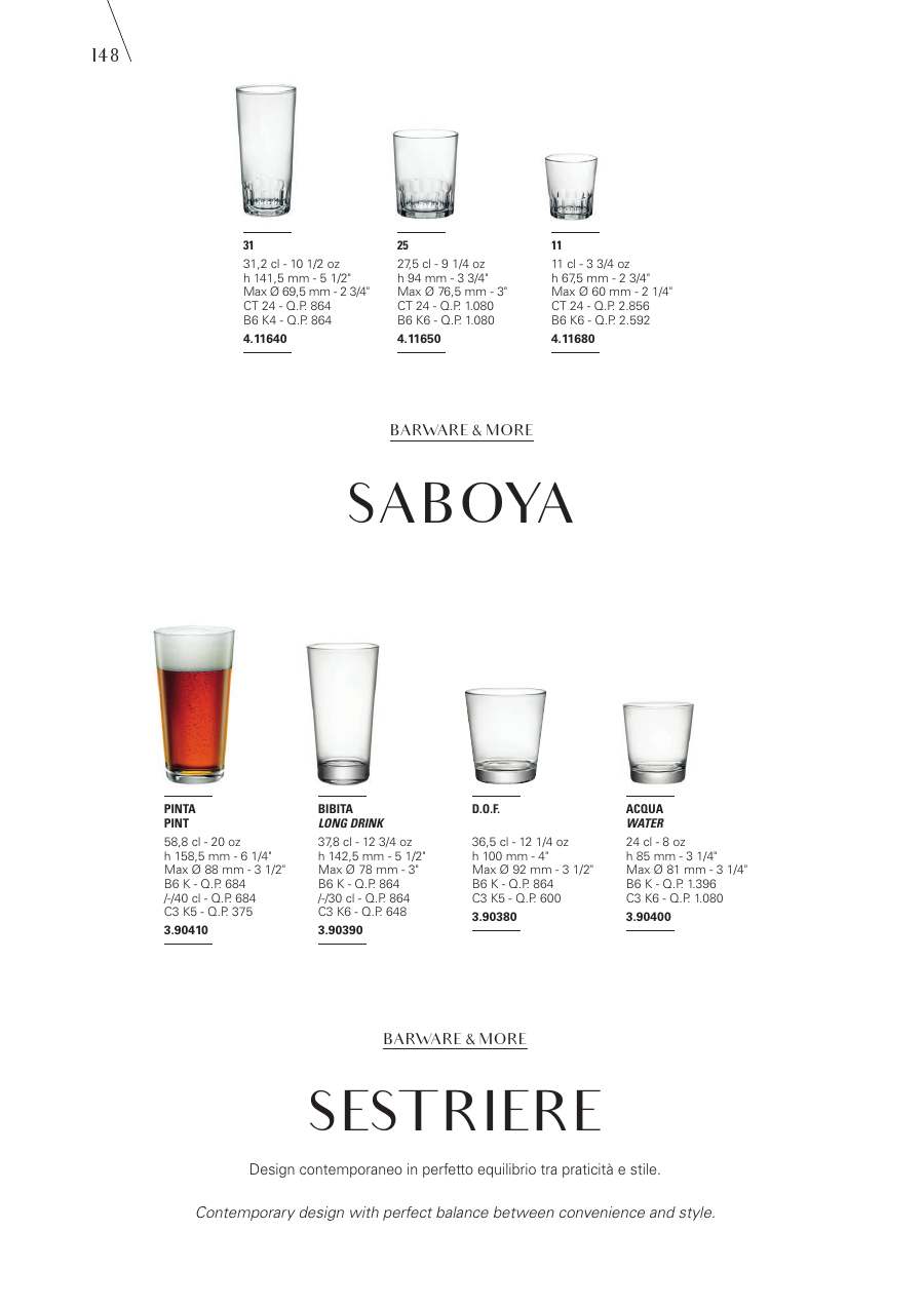 Bormioli Rocco Bormioli Rocco Glassware 2025 page — page 150