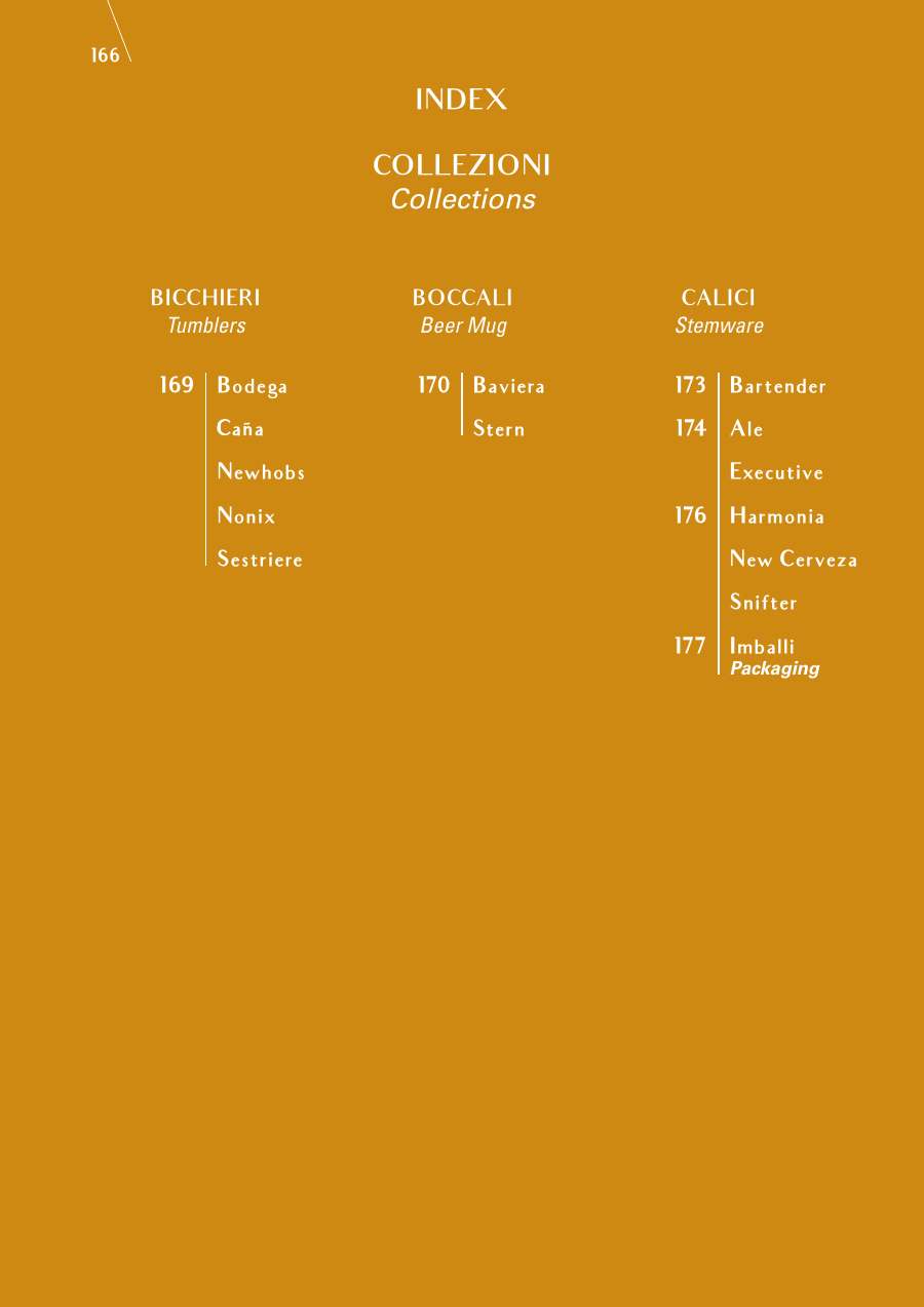 Bormioli Rocco Bormioli Rocco Glassware 2025 page — page 168