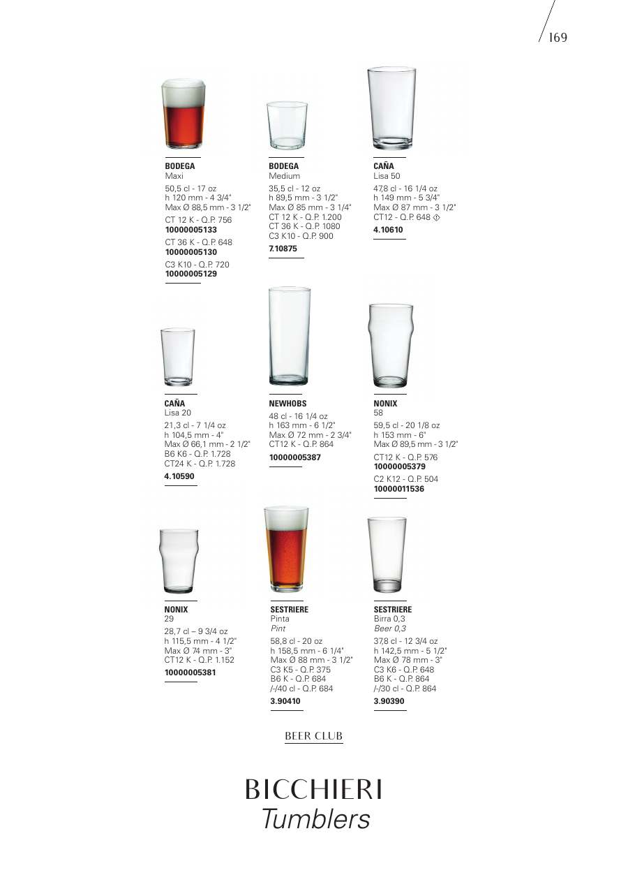 Bormioli Rocco Bormioli Rocco Glassware 2025 page — page 171