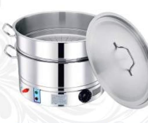 Live Counter – Electrical Steamer with Insert
