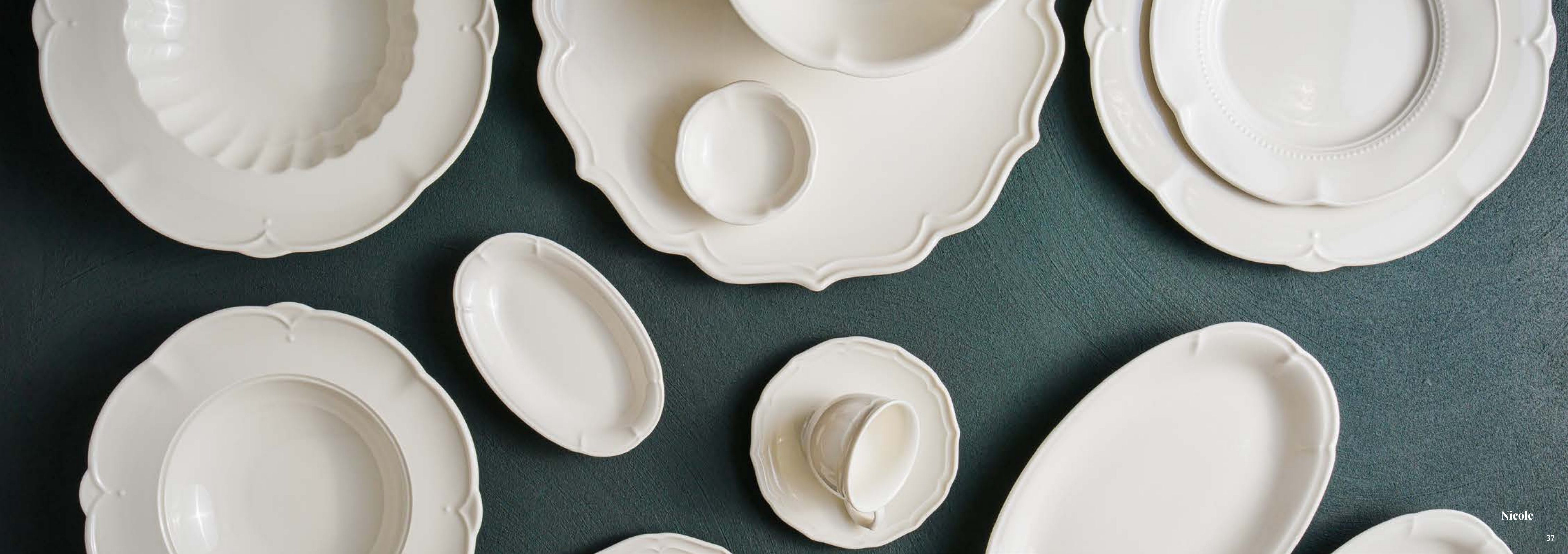 Fine Dining White table styling